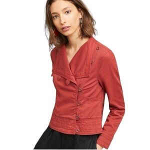Anthropologie Henna Moto Jacket NWT